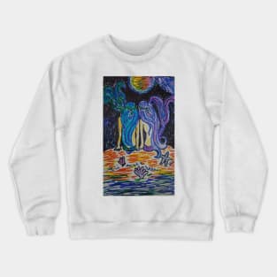 Moon Mermaids Crewneck Sweatshirt